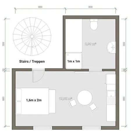 Ii Gemuetliches 1-zimmer-apartment & Eigenes Bad Ii 아파트 코블렌츠